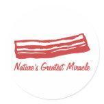 bacon nature's greatest miracle sticker