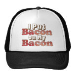 Bacon on Bacon Mesh Hats