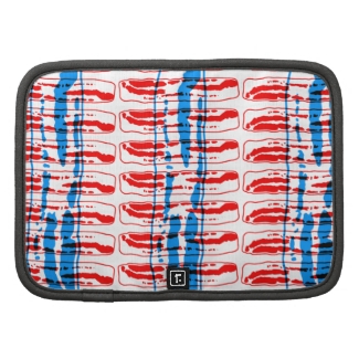 Bacon Pop Art, Red and Blue