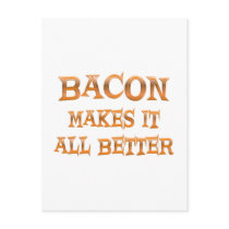 Bacon postcards