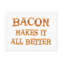 Bacon Post Card