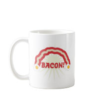 Bacon rainbow mugs