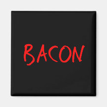 Bacon Refrigerator Magnet