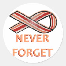 Bacon Ribbon Stickers