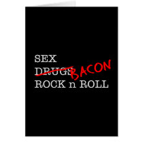Bacon Sex Rock n Roll Cards