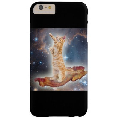 Bacon Space Kitty iPhone 6 Plus Case