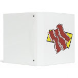 bacon strips 3 ring binders