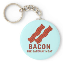 Bacon, The Gateway Meat Keychains
