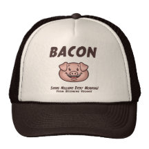 Bacon - Vegan Hats