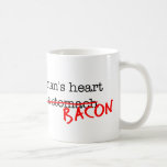 Bacon Way to a Man's Heart Coffee Mugs
