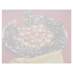 Bacon-wrapped seafood hors d'oeuvres personalized letterhead