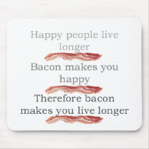 baconlogicwithbacon mousepads