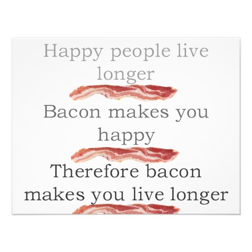 baconlogicwithbacon personalized invite