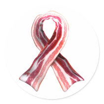 BaconRibbon Stickers