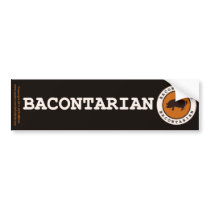 Bacontarian Bumper Stickers