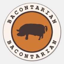 Bacontarian Sticker