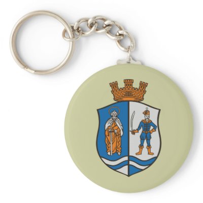 Bacs kiskun megye, Hungary Keychains by bestflag