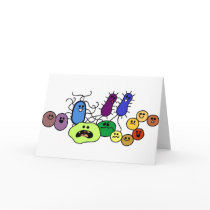 Bacteria Greeting Cards
