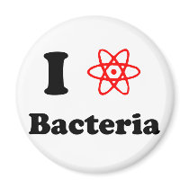 Bacteria Refrigerator Magnets