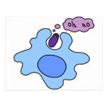 Bacteria Phagocytosis Post Cards
