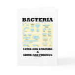 Bacteria Some Are Enemies & Some Are Friends Card