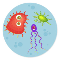 Bacteria Stickers