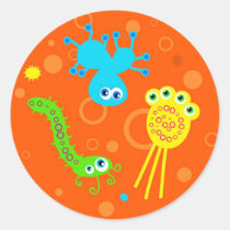 Bacteria stickers