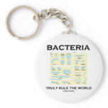Bacteria Truly Rule The World (Morphology) Keychains