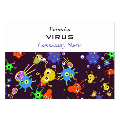Bacteria Wallpaper Business Card