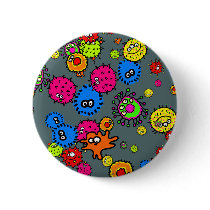 Bacteria Wallpaper Pin