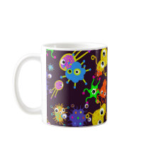 Bacteria Wallpaper mugs by prawny Bacteria Wallpaper mugs