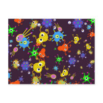 Bacteria Wallpaper postcards by prawny Bacteria Wallpaper postcards
