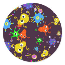 Bacteria Wallpaper stickers by prawny Bacteria Wallpaper stickers