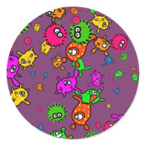 Bacteria Wallpaper stickers by prawny Bacteria Wallpaper stickers