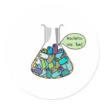 Bacterial Culture stickers by SuperBug Bacterial Culture stickers