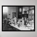 Bacteriology Lab at Howard Univiversity 1900 posters