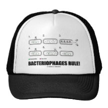 Bacteriophages Rule! (Bacteria Virus DNA) Hat