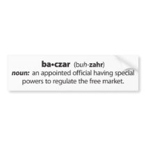 Baczar Bumper Sticker