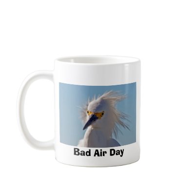Bad Air Day Coffee Mug by kaybrad