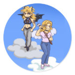 Bad and Good Sticker Bad and Good Sticker
