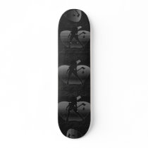 BAD APPLE CHROME SKATEBOARD
