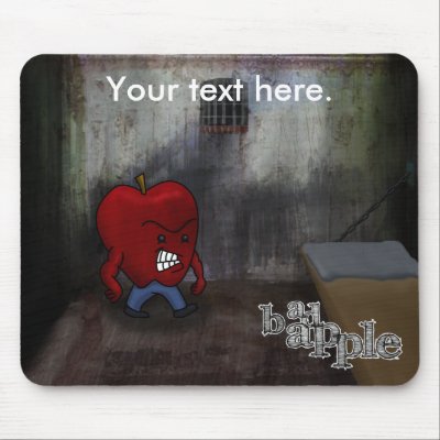 Bad Apple Mouse Pad by antiboris