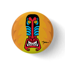 BAD ASS BABOON buttons by NESSHEAD BAD ASS BABOON buttons