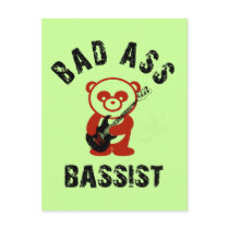 Bad Ass Bassist postcards
