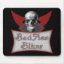 Bad Ass Biker T shirts Gifts Mouse Pad