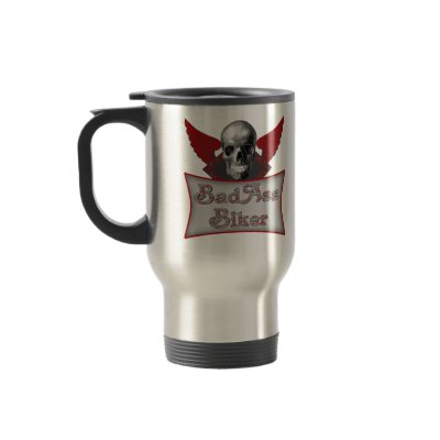Bad Ass Biker T shirts Gifts Mug by sagart1952