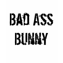 Bad Ass Bunny t-shirts by Boarderdude Bad Ass Bunny t-shirts
