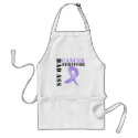 Bad Ass Cancer Survivor aprons