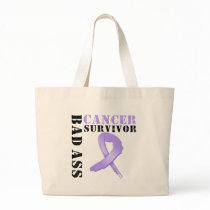 Bad Ass Cancer Survivor bags by cancerapparel Bad Ass Cancer Survivor bags