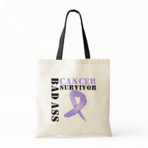 Bad Ass Cancer Survivor bags by cancerapparel Bad Ass Cancer Survivor bags